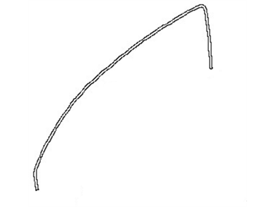 Nissan 80829-7S000 Seal-Body Side, Front LH