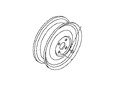 Nissan 40300-5RL7A Disc Wheel Assembly