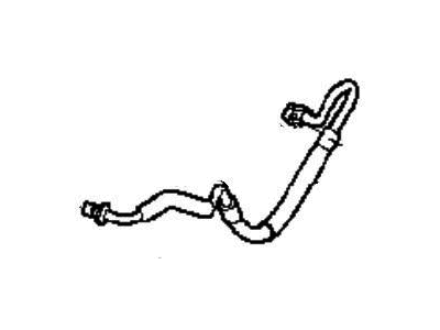 Nissan 92491-JF10A Hose-Flexible, High