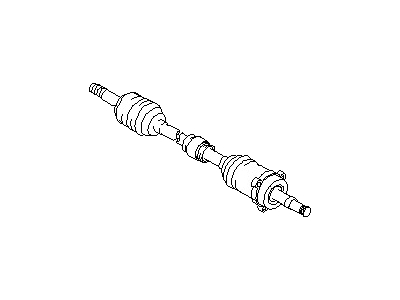 Nissan 39100-2Y115 Shaft Assembly-Front Drive, R