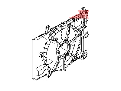Nissan 21483-EL00A SHROUD Assembly