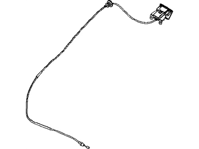 Nissan 65620-3LM0C Cable Assembly-Hood Lock Control