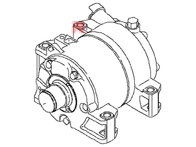 Nissan 92610-JM01C Compressor Wo Cl