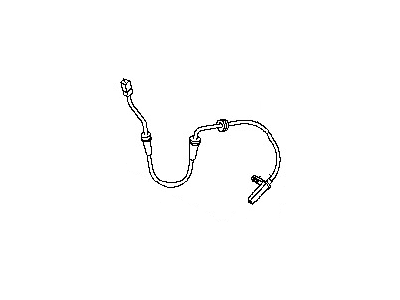 Nissan 47910-4CB0A Sensor Assy-Antiskid, Front