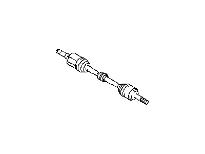 Nissan 39101-60Y15 Shaft Assy-Front Drive, LH