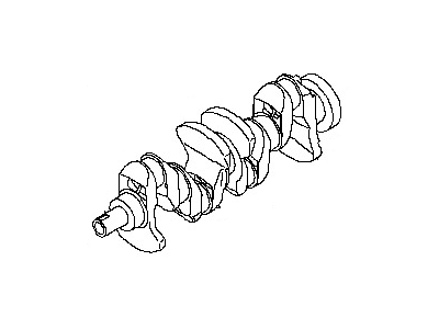 Nissan 12200-ED80A CRANKSHAFT Assembly