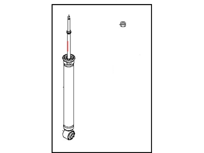 Nissan E6210-9MB0A ABSORBER Kit - Shock, Rear