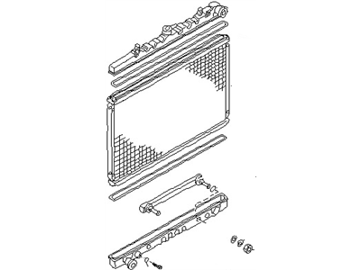 Nissan 21410-85E01 Radiator Assy