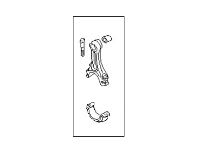 Infiniti 12100-4W000 Rod Complete-Connecting