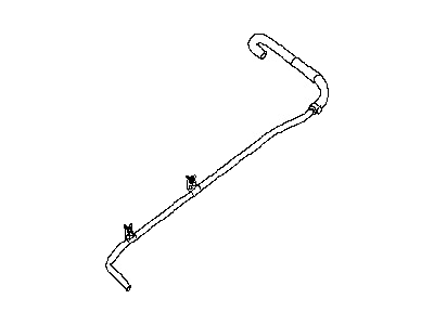 Nissan 21502-JA810 Hose-Radiator, Upper