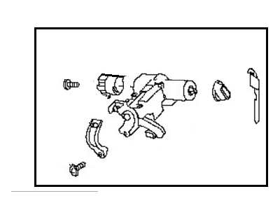 Nissan D8700-ET90A Lock Steering