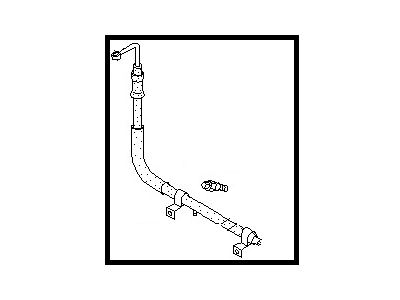 Nissan 49720-31P00 Hose & Tube Assy-Power Steering