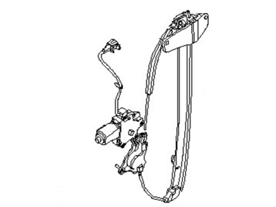 Nissan 82730-5RB0A Motor Assy-Regulator, RH