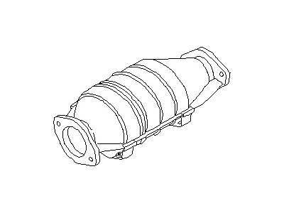 Nissan 20800-88Y25 Catalytic Converter With Shelter