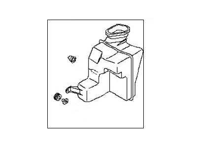 Nissan 16585-CA000 RESONATOR Assembly