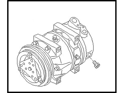 Nissan 92600-40U01 Compressor Cooler