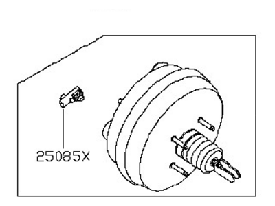 Nissan 47210-5AF0A Booster Assy-Brake