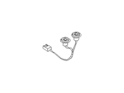 Nissan 26597-35E00 Bulb Socket Assembly, W/Harness