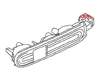 Nissan 26559-1FA1B Body Assembly-Combination Lamp, LH