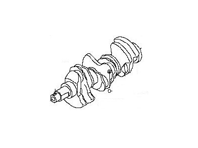 Infiniti 12200-EY00A CRANKSHAFT Assembly