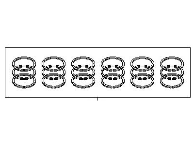 Nissan 12033-JK20D Ring Set-Piston