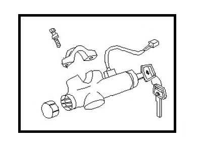 Nissan D8700-6J026 Lock Steering