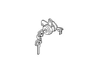 Infiniti H0601-4M400 Cylinder Set-Door Lock