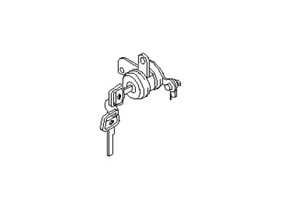 Nissan 80601-3J100 Cylinder Door Lock