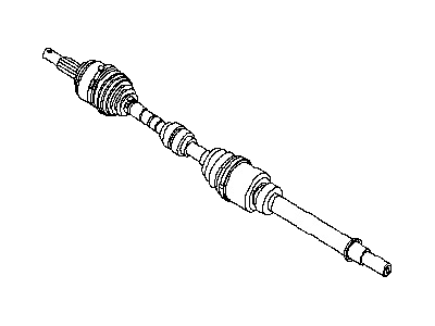 Nissan 39100-3RC0A Shaft Assy-Front Drive, RH