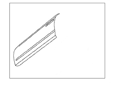 Nissan 80152-JA030 Panel-Front Door, Outer RH
