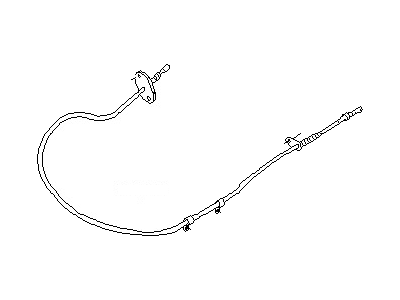 Nissan 36400-36W01 Cable ASY Brake