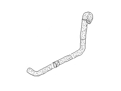 Nissan 21503-30P00 Hose-Radiator (Lower)