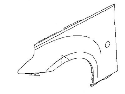 Nissan FCA00-1EAMA Fender-Front, RH
