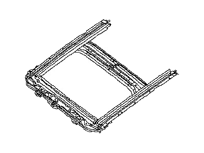 Nissan 91350-CB04A Rail Assy-Sunroof