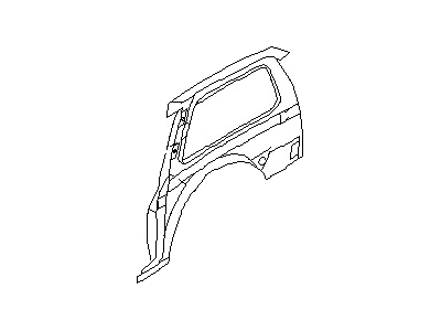 Nissan 78100-5ZT0A Fender-Rear, RH