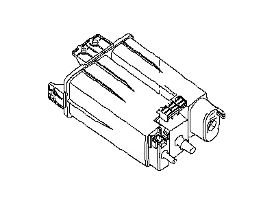 Nissan 14950-88Y10 CANISTER Assembly-EVAPORATION