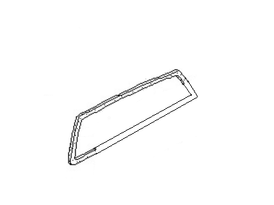 Nissan 79710-1S500 WEATHERSTRIP-Back Window