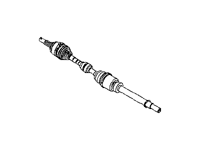 Nissan 39100-1HM0B Shaft Assembly-Front Drive RH