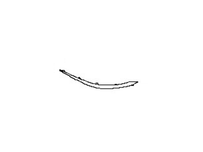Nissan 62075-5AA2A Moulding-Front Bumper, LH