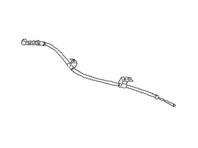 Nissan 36531-60M01 Cable Assy-Brake, Rear LH