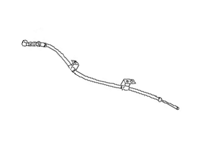 Nissan 36452-60A00 Cable-Brake Rear LH