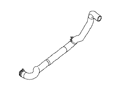 Nissan 21503-DF30B Hose-Radiator, Lower