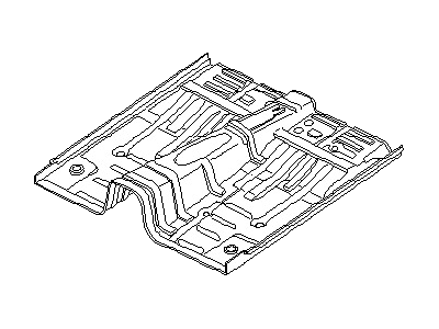 Nissan 74312-60A30 Floor Front