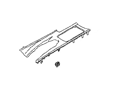 Nissan 96941-6AV5A Finisher-A/T Indicator, Console