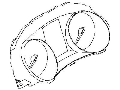 Nissan 24810-6FL1A Instrument Cluster
