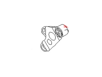 Nissan 11220-01A00 Engine Mounting Insulator, Left