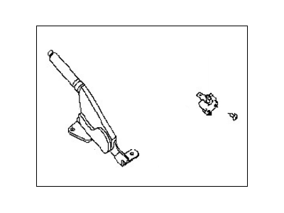 Nissan 36010-EA00C Device Assy-Parking Brake Control