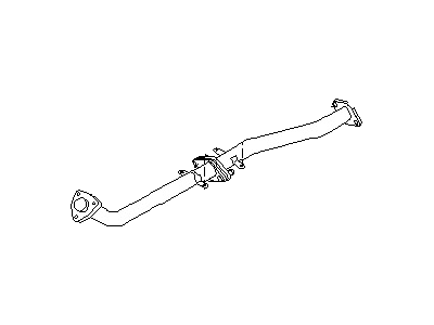 Nissan 20010-F4301 Front Exhaust Tube Assembly