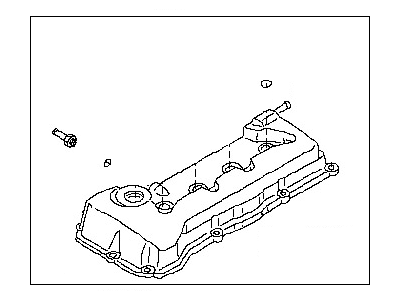 Nissan 13264-ET00A Cover Assy-Valve Rocker