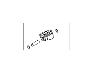 Nissan A2010-JP02D Piston W/PIN
